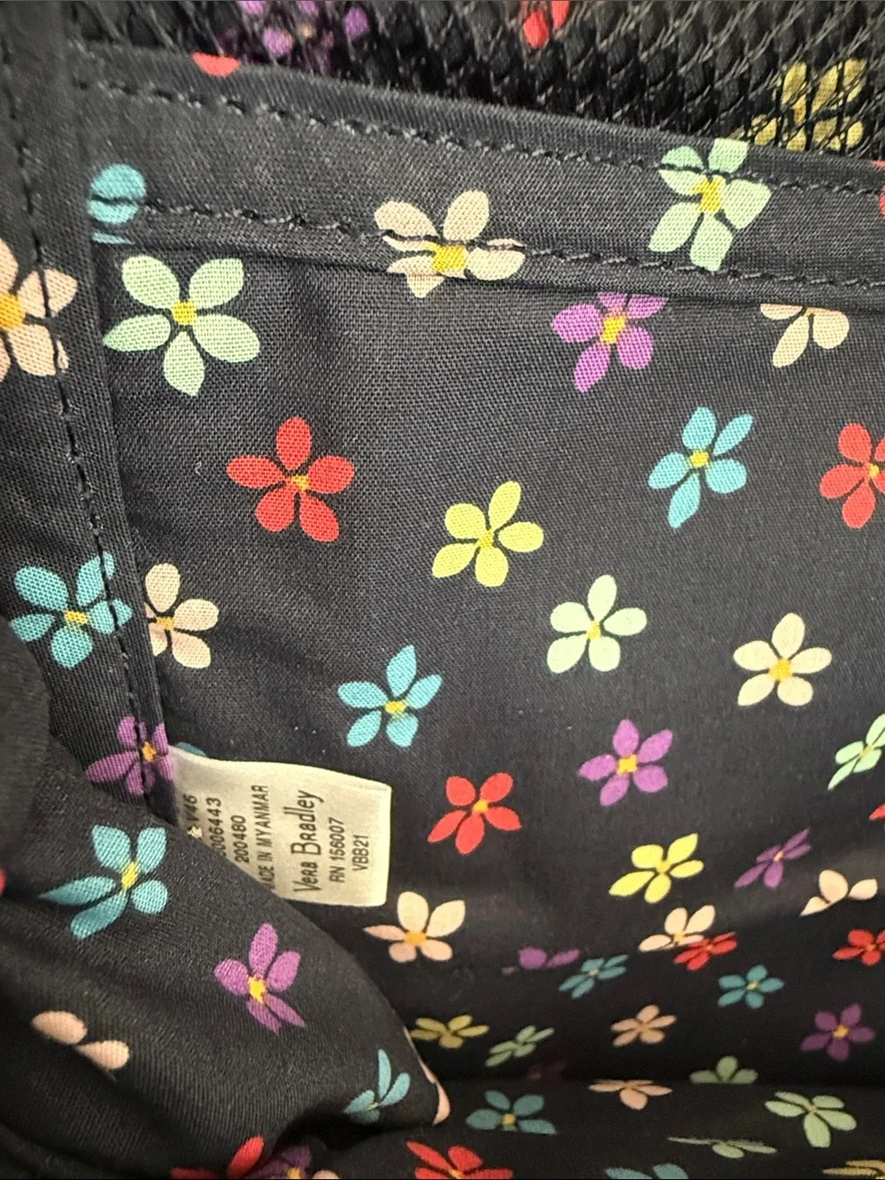 Vera Bradley Floral Quilted Backpack in Multi-Color
